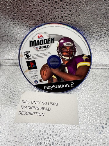 Madden nfl 2002 playstation - madden,