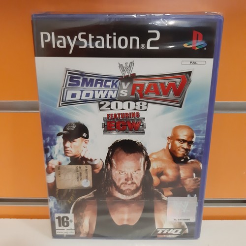 Wwe smackdown raw 2008 ps2 - smackdown,